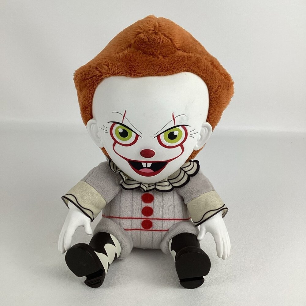 IT Movie Pennywise Phunny Creepy Clown 9" Plush Stuffed Toy Soft Body Doll